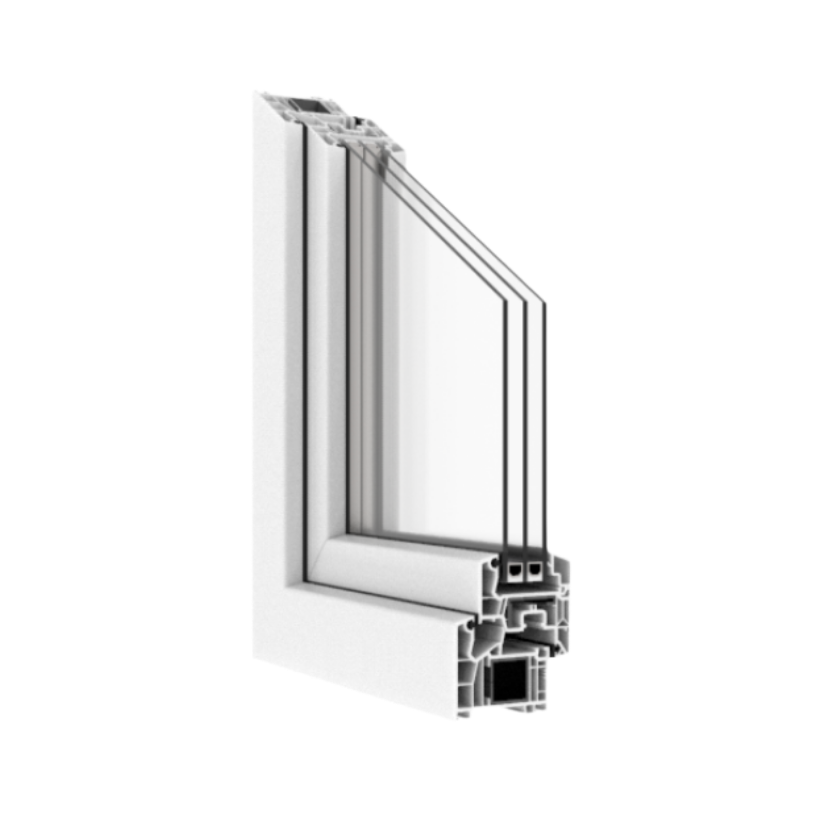 Perfil Ecoven Plus S76 para ventanas eficientes
